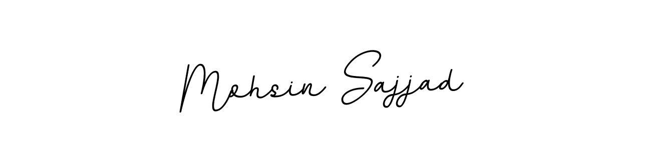 Make a beautiful signature design for name Mohsin Sajjad. With this signature (BallpointsItalic-DORy9) style, you can create a handwritten signature for free. Mohsin Sajjad signature style 11 images and pictures png