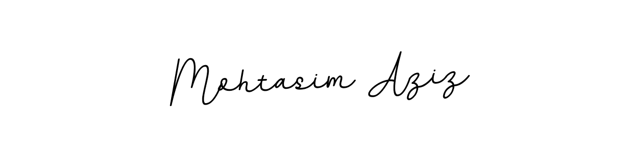 It looks lik you need a new signature style for name Mohtasim Aziz. Design unique handwritten (BallpointsItalic-DORy9) signature with our free signature maker in just a few clicks. Mohtasim Aziz signature style 11 images and pictures png