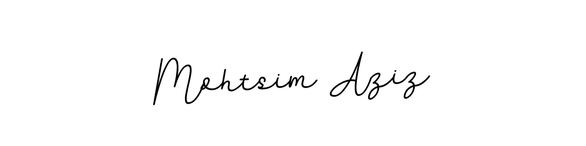 if you are searching for the best signature style for your name Mohtsim Aziz. so please give up your signature search. here we have designed multiple signature styles  using BallpointsItalic-DORy9. Mohtsim Aziz signature style 11 images and pictures png