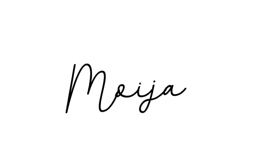 Create a beautiful signature design for name Moija. With this signature (BallpointsItalic-DORy9) fonts, you can make a handwritten signature for free. Moija signature style 11 images and pictures png