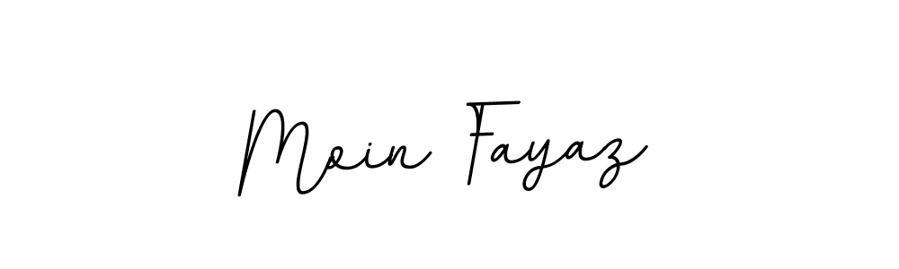 Make a beautiful signature design for name Moin Fayaz. Use this online signature maker to create a handwritten signature for free. Moin Fayaz signature style 11 images and pictures png