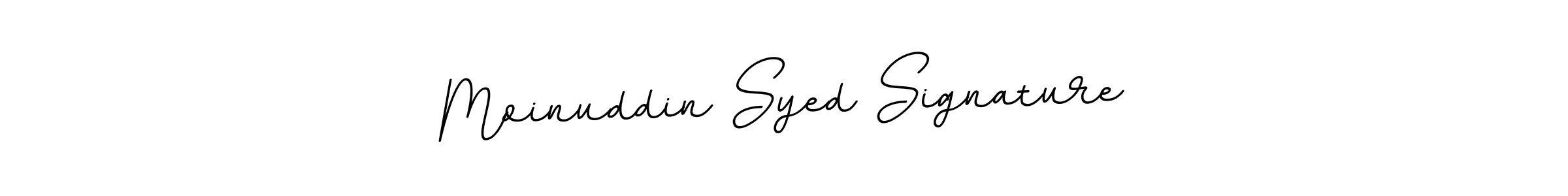 Create a beautiful signature design for name Moinuddin Syed Signature. With this signature (BallpointsItalic-DORy9) fonts, you can make a handwritten signature for free. Moinuddin Syed Signature signature style 11 images and pictures png