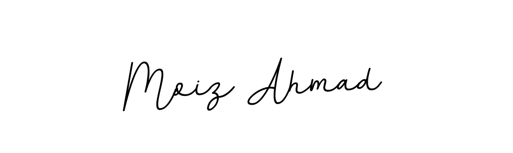 Make a beautiful signature design for name Moiz Ahmad. Use this online signature maker to create a handwritten signature for free. Moiz Ahmad signature style 11 images and pictures png