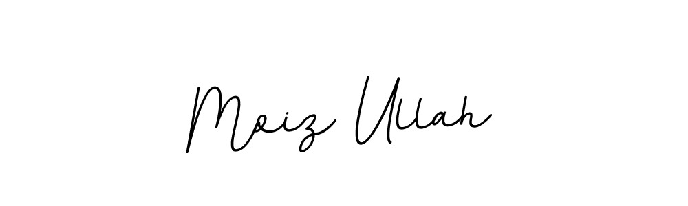 How to make Moiz Ullah signature? BallpointsItalic-DORy9 is a professional autograph style. Create handwritten signature for Moiz Ullah name. Moiz Ullah signature style 11 images and pictures png