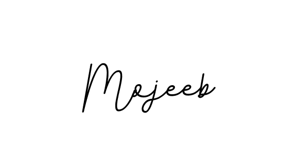 Design your own signature with our free online signature maker. With this signature software, you can create a handwritten (BallpointsItalic-DORy9) signature for name Mojeeb. Mojeeb signature style 11 images and pictures png