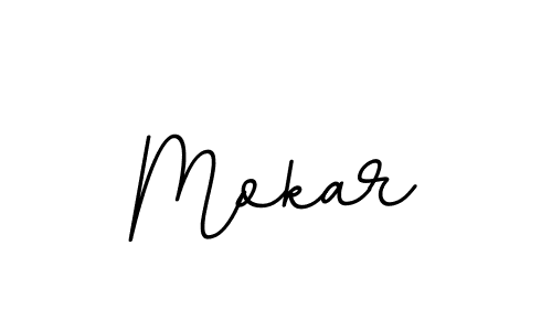 The best way (BallpointsItalic-DORy9) to make a short signature is to pick only two or three words in your name. The name Mokar include a total of six letters. For converting this name. Mokar signature style 11 images and pictures png