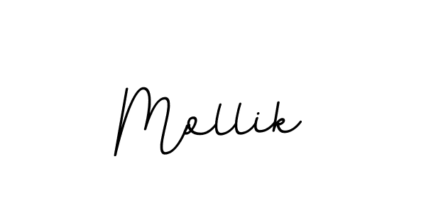 Use a signature maker to create a handwritten signature online. With this signature software, you can design (BallpointsItalic-DORy9) your own signature for name Mollik. Mollik signature style 11 images and pictures png