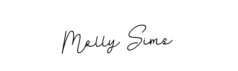 Check out images of Autograph of Molly Sims name. Actor Molly Sims Signature Style. BallpointsItalic-DORy9 is a professional sign style online. Molly Sims signature style 11 images and pictures png
