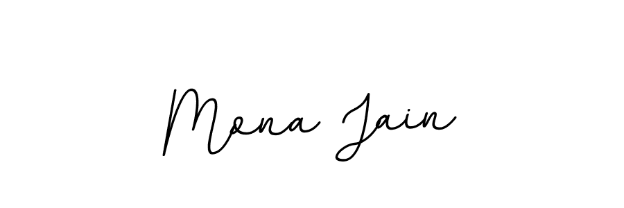 It looks lik you need a new signature style for name Mona Jain. Design unique handwritten (BallpointsItalic-DORy9) signature with our free signature maker in just a few clicks. Mona Jain signature style 11 images and pictures png