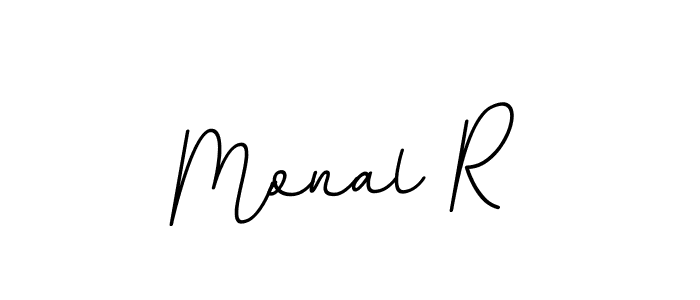 It looks lik you need a new signature style for name Monal R. Design unique handwritten (BallpointsItalic-DORy9) signature with our free signature maker in just a few clicks. Monal R signature style 11 images and pictures png