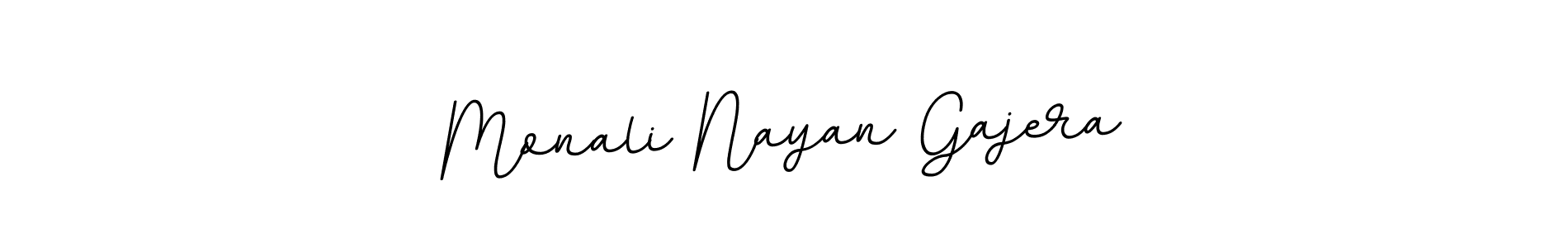 This is the best signature style for the Monali Nayan Gajera name. Also you like these signature font (BallpointsItalic-DORy9). Mix name signature. Monali Nayan Gajera signature style 11 images and pictures png