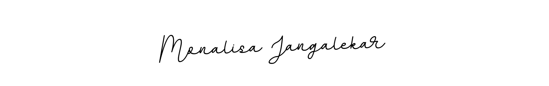 Similarly BallpointsItalic-DORy9 is the best handwritten signature design. Signature creator online .You can use it as an online autograph creator for name Monalisa Jangalekar. Monalisa Jangalekar signature style 11 images and pictures png