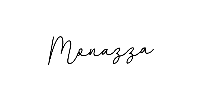 You should practise on your own different ways (BallpointsItalic-DORy9) to write your name (Monazza) in signature. don't let someone else do it for you. Monazza signature style 11 images and pictures png