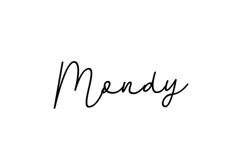 Use a signature maker to create a handwritten signature online. With this signature software, you can design (BallpointsItalic-DORy9) your own signature for name Mondy. Mondy signature style 11 images and pictures png