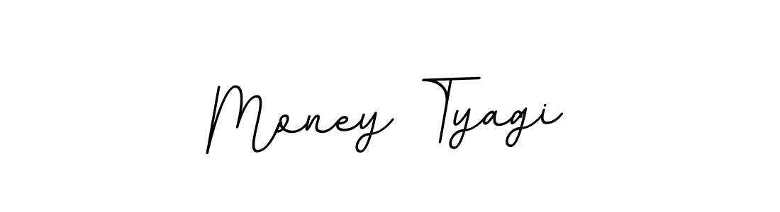 You should practise on your own different ways (BallpointsItalic-DORy9) to write your name (Money Tyagi) in signature. don't let someone else do it for you. Money Tyagi signature style 11 images and pictures png