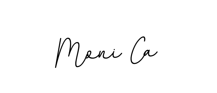 The best way (BallpointsItalic-DORy9) to make a short signature is to pick only two or three words in your name. The name Moni Ca include a total of six letters. For converting this name. Moni Ca signature style 11 images and pictures png