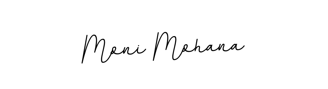 Make a beautiful signature design for name Moni Mohana. Use this online signature maker to create a handwritten signature for free. Moni Mohana signature style 11 images and pictures png