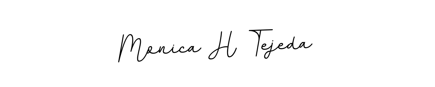 Also You can easily find your signature by using the search form. We will create Monica H Tejeda name handwritten signature images for you free of cost using BallpointsItalic-DORy9 sign style. Monica H Tejeda signature style 11 images and pictures png