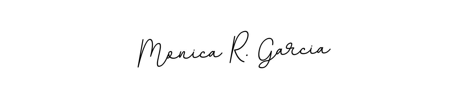 You should practise on your own different ways (BallpointsItalic-DORy9) to write your name (Monica R. Garcia) in signature. don't let someone else do it for you. Monica R. Garcia signature style 11 images and pictures png