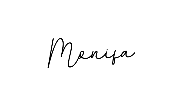 The best way (BallpointsItalic-DORy9) to make a short signature is to pick only two or three words in your name. The name Monifa include a total of six letters. For converting this name. Monifa signature style 11 images and pictures png