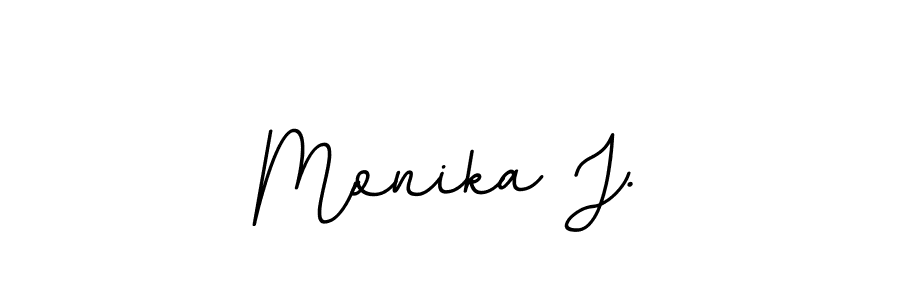 Here are the top 10 professional signature styles for the name Monika J.. These are the best autograph styles you can use for your name. Monika J. signature style 11 images and pictures png