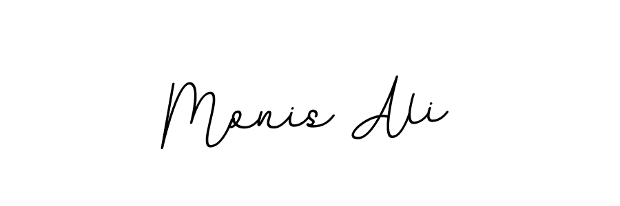 Monis Ali stylish signature style. Best Handwritten Sign (BallpointsItalic-DORy9) for my name. Handwritten Signature Collection Ideas for my name Monis Ali. Monis Ali signature style 11 images and pictures png