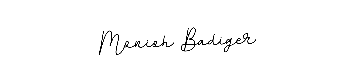 How to make Monish Badiger signature? BallpointsItalic-DORy9 is a professional autograph style. Create handwritten signature for Monish Badiger name. Monish Badiger signature style 11 images and pictures png