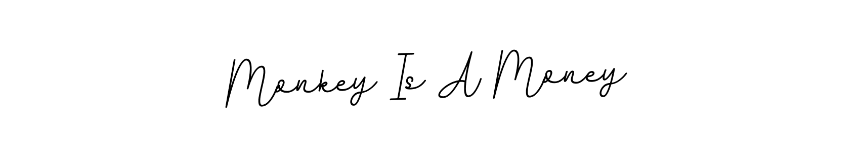 Create a beautiful signature design for name Monkey Is A Money. With this signature (BallpointsItalic-DORy9) fonts, you can make a handwritten signature for free. Monkey Is A Money signature style 11 images and pictures png
