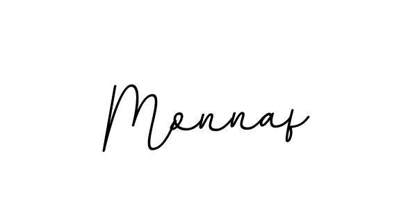You should practise on your own different ways (BallpointsItalic-DORy9) to write your name (Monnaf) in signature. don't let someone else do it for you. Monnaf signature style 11 images and pictures png
