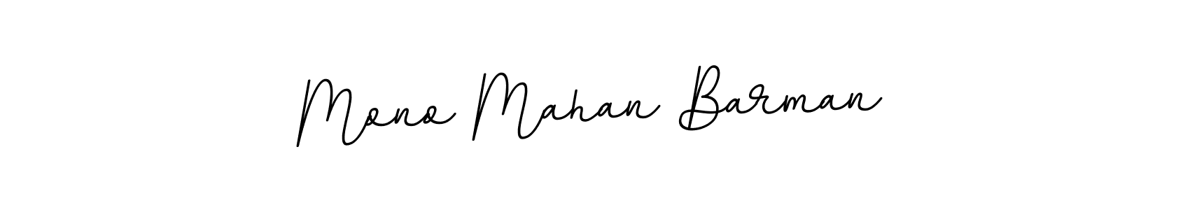 Create a beautiful signature design for name Mono Mahan Barman. With this signature (BallpointsItalic-DORy9) fonts, you can make a handwritten signature for free. Mono Mahan Barman signature style 11 images and pictures png