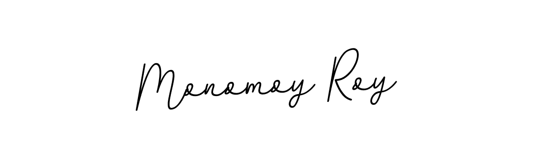 Make a beautiful signature design for name Monomoy Roy. With this signature (BallpointsItalic-DORy9) style, you can create a handwritten signature for free. Monomoy Roy signature style 11 images and pictures png