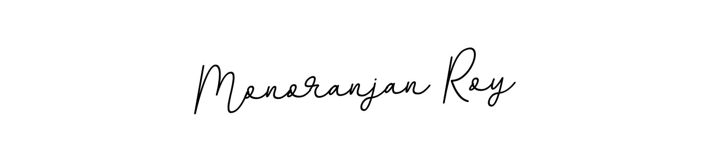 The best way (BallpointsItalic-DORy9) to make a short signature is to pick only two or three words in your name. The name Monoranjan Roy include a total of six letters. For converting this name. Monoranjan Roy signature style 11 images and pictures png