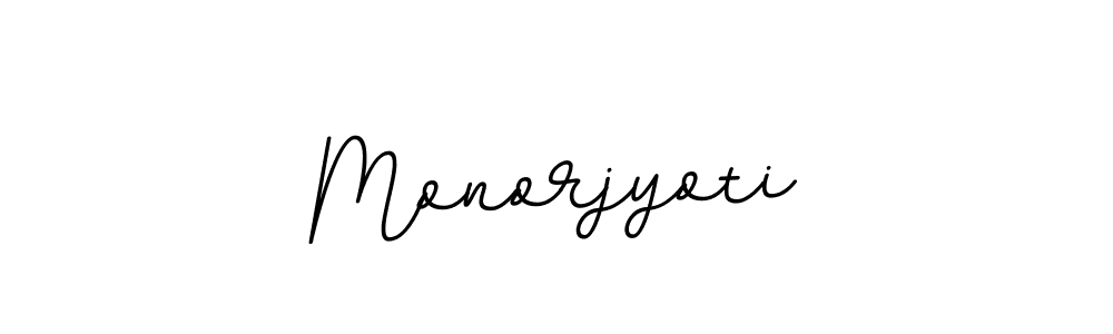 The best way (BallpointsItalic-DORy9) to make a short signature is to pick only two or three words in your name. The name Monorjyoti include a total of six letters. For converting this name. Monorjyoti signature style 11 images and pictures png