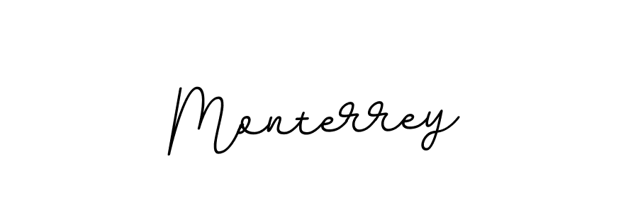 Also we have Monterrey name is the best signature style. Create professional handwritten signature collection using BallpointsItalic-DORy9 autograph style. Monterrey signature style 11 images and pictures png