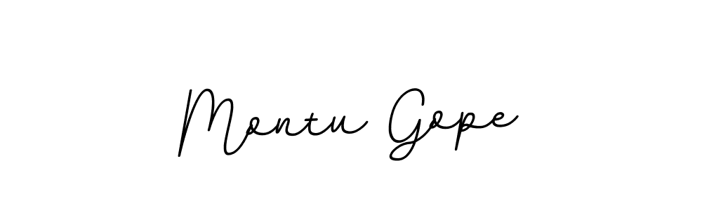 Create a beautiful signature design for name Montu Gope. With this signature (BallpointsItalic-DORy9) fonts, you can make a handwritten signature for free. Montu Gope signature style 11 images and pictures png