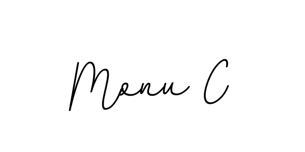 It looks lik you need a new signature style for name Monu C. Design unique handwritten (BallpointsItalic-DORy9) signature with our free signature maker in just a few clicks. Monu C signature style 11 images and pictures png