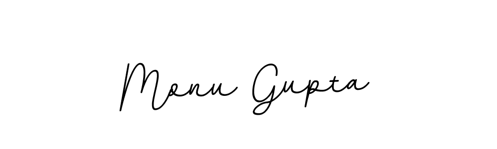 Design your own signature with our free online signature maker. With this signature software, you can create a handwritten (BallpointsItalic-DORy9) signature for name Monu Gupta. Monu Gupta signature style 11 images and pictures png