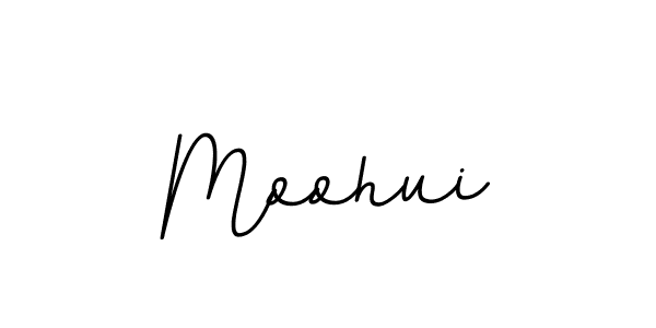 Make a beautiful signature design for name Moohui. With this signature (BallpointsItalic-DORy9) style, you can create a handwritten signature for free. Moohui signature style 11 images and pictures png