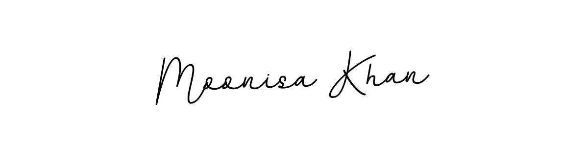You should practise on your own different ways (BallpointsItalic-DORy9) to write your name (Moonisa Khan) in signature. don't let someone else do it for you. Moonisa Khan signature style 11 images and pictures png