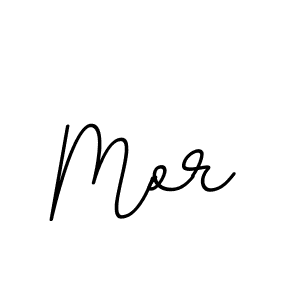 Use a signature maker to create a handwritten signature online. With this signature software, you can design (BallpointsItalic-DORy9) your own signature for name Mor. Mor signature style 11 images and pictures png