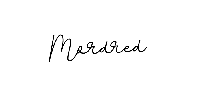 Mordred stylish signature style. Best Handwritten Sign (BallpointsItalic-DORy9) for my name. Handwritten Signature Collection Ideas for my name Mordred. Mordred signature style 11 images and pictures png