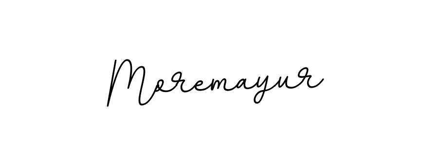 Create a beautiful signature design for name Moremayur. With this signature (BallpointsItalic-DORy9) fonts, you can make a handwritten signature for free. Moremayur signature style 11 images and pictures png