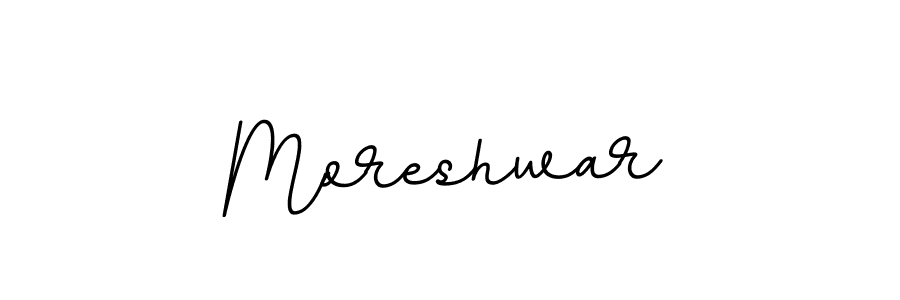 This is the best signature style for the Moreshwar name. Also you like these signature font (BallpointsItalic-DORy9). Mix name signature. Moreshwar signature style 11 images and pictures png