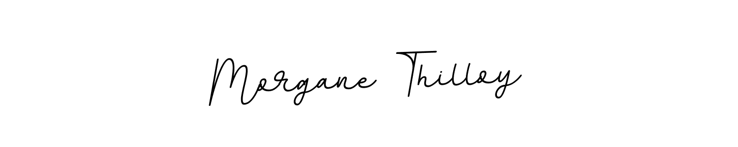 Create a beautiful signature design for name Morgane Thilloy. With this signature (BallpointsItalic-DORy9) fonts, you can make a handwritten signature for free. Morgane Thilloy signature style 11 images and pictures png