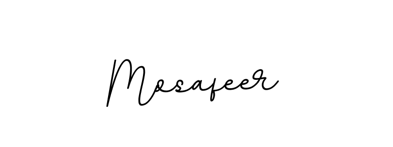 Design your own signature with our free online signature maker. With this signature software, you can create a handwritten (BallpointsItalic-DORy9) signature for name Mosafeer. Mosafeer signature style 11 images and pictures png