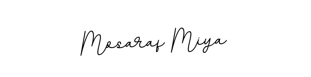 if you are searching for the best signature style for your name Mosaraf Miya. so please give up your signature search. here we have designed multiple signature styles  using BallpointsItalic-DORy9. Mosaraf Miya signature style 11 images and pictures png