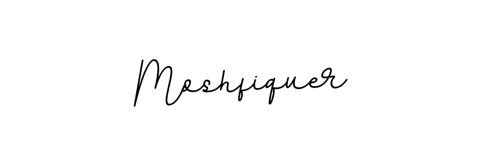 Create a beautiful signature design for name Moshfiquer. With this signature (BallpointsItalic-DORy9) fonts, you can make a handwritten signature for free. Moshfiquer signature style 11 images and pictures png