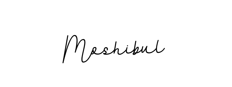 Design your own signature with our free online signature maker. With this signature software, you can create a handwritten (BallpointsItalic-DORy9) signature for name Moshibul. Moshibul signature style 11 images and pictures png