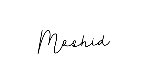 Also we have Moshid name is the best signature style. Create professional handwritten signature collection using BallpointsItalic-DORy9 autograph style. Moshid signature style 11 images and pictures png