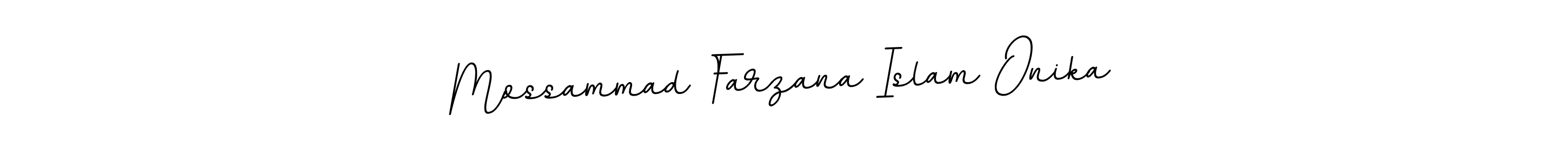 You should practise on your own different ways (BallpointsItalic-DORy9) to write your name (Mossammad Farzana Islam Onika) in signature. don't let someone else do it for you. Mossammad Farzana Islam Onika signature style 11 images and pictures png
